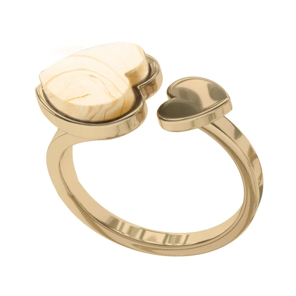 Кольцо серебряное с янтарём R9201ZM SunStone