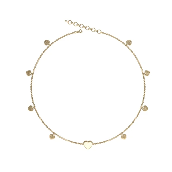 Колье серебряное с янтарём N9209ZM SunStone
