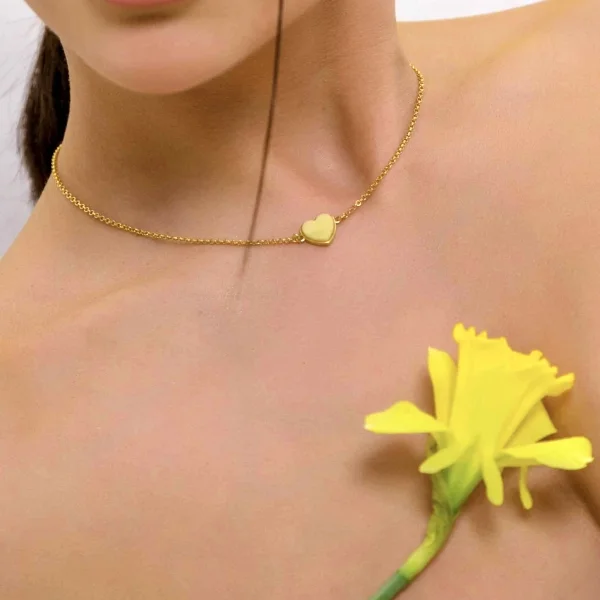Колье серебряное с янтарём N9210ZM SunStone