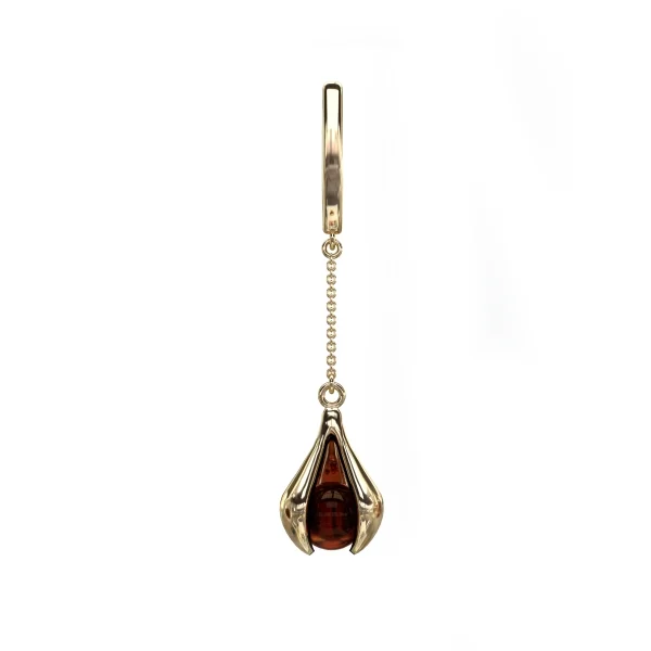 Кулон серебряный с янтарём P10007ZK SunStone