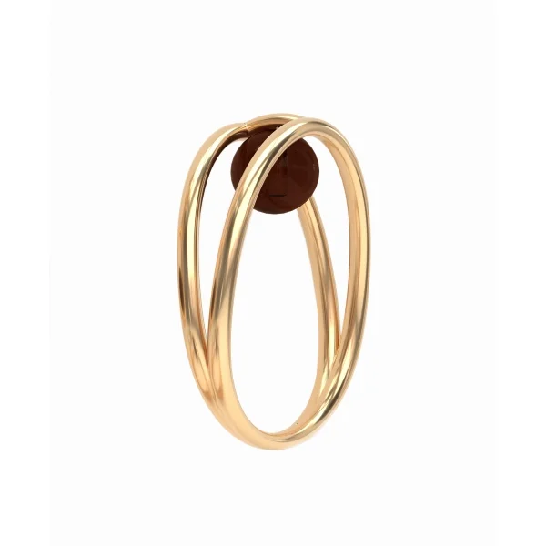 Кольцо серебряное с янтарём R10006ZK SunStone