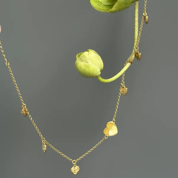 Анклет серебрянй с янтарём LW9207ZM SunStone