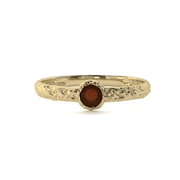 Кольцо серебряное с янтарём R20001ZK SunStone