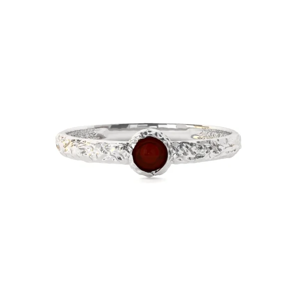 Кольцо серебряное с янтарём R20001RV SunStone