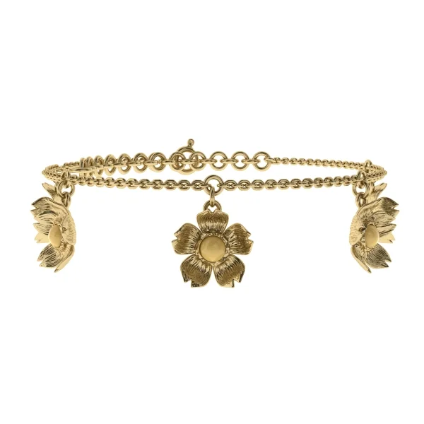 Браслет серебряный с янтарём W23005ZM SunStone