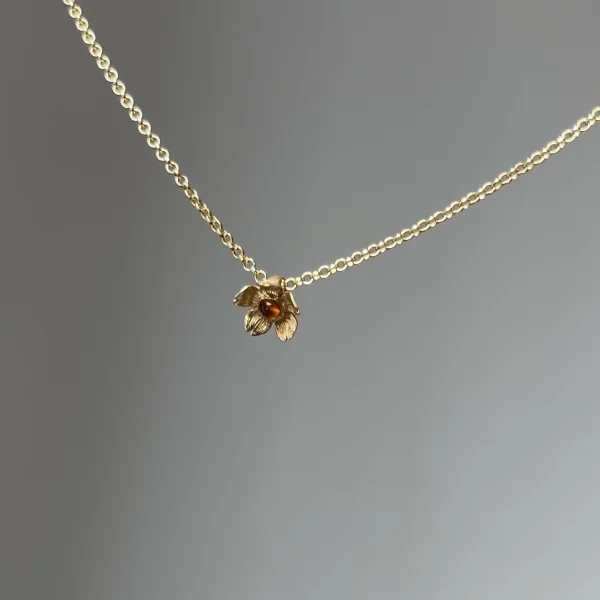 Кулон серебряный с янтарём P20005ZK SunStone