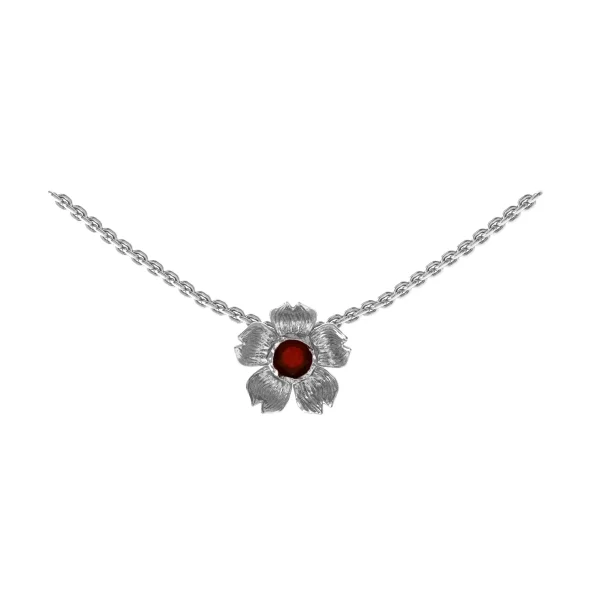 Кулон серебряный с янтарём P20005RV SunStone