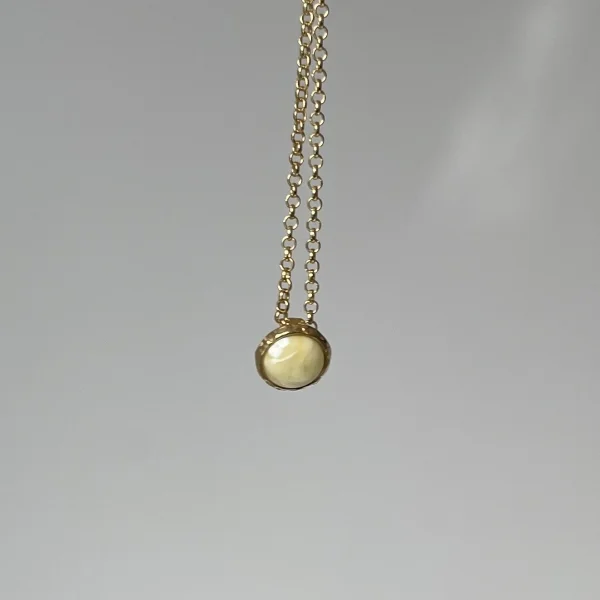 Кулон серебряный с янтарём P20002ZM SunStone