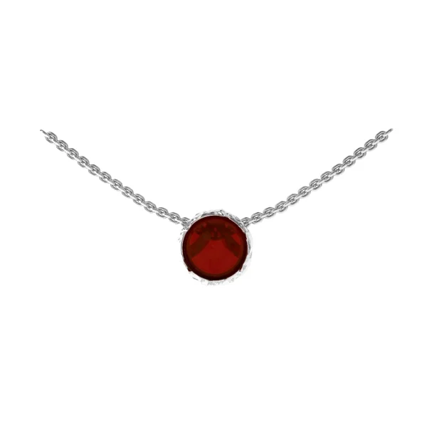 Кулон серебряный с янтарём P20002RV SunStone