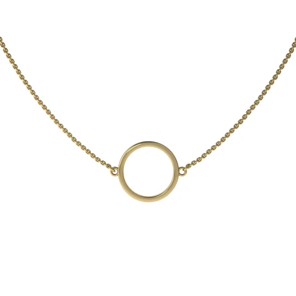 Колье серебряное с янтарём N9077-1Z SunStone