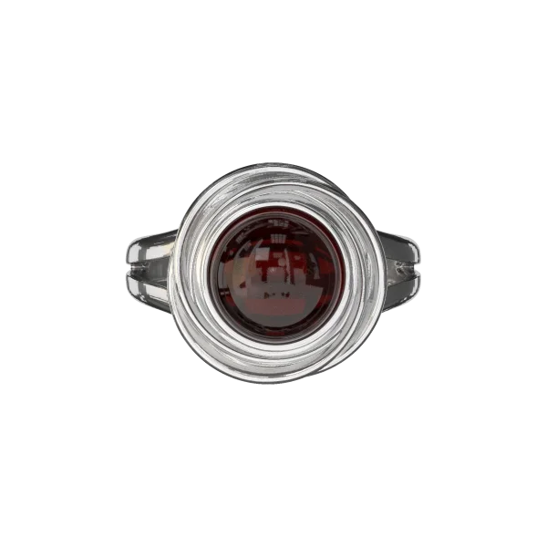 Кольцо серебряное с янтарём Кольцо R20036RV SunStone