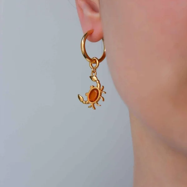 Серебряные серьги с янтарём E36037ZK SunStone