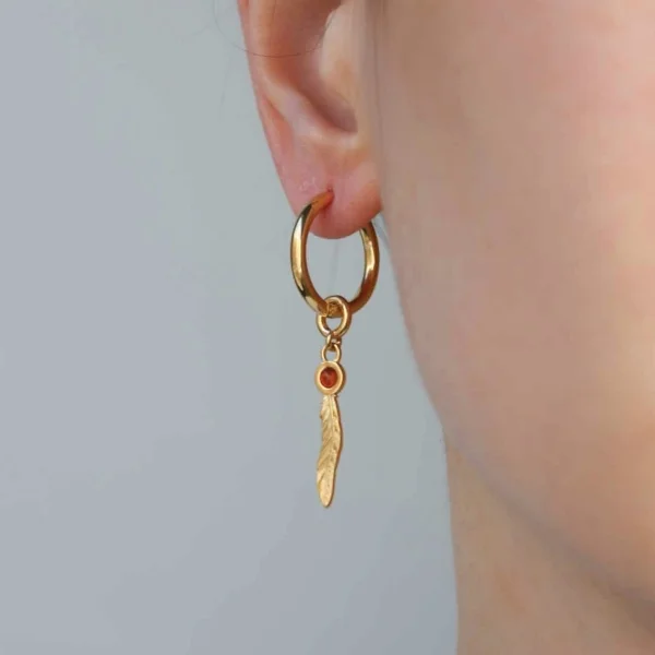 Серебряные серьги с янтарём E34037ZK SunStone