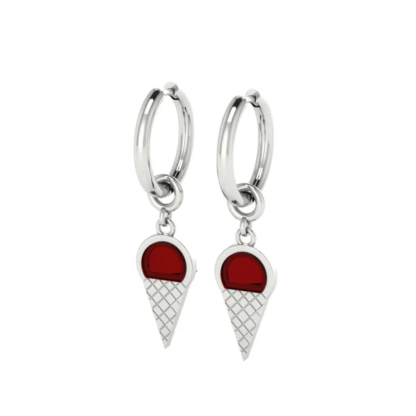 Серебряные серьги с янтарём E33037SV SunStone