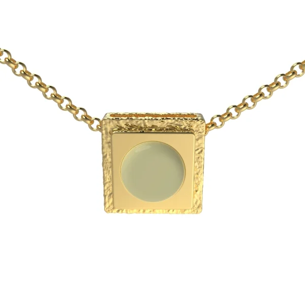 Кулон серебряный с янтарём P20043ZM SunStone
