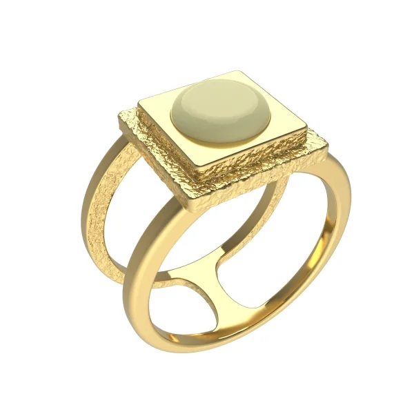 Кольцо серебряное с янтарём R20043ZM SunStone