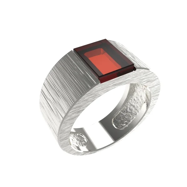 Кольцо серебряное с янтарём R20044RV SunStone