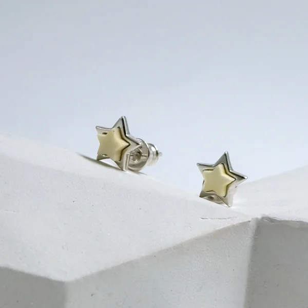 Серебряные серьги с янтарём E10010-1SM SunStone