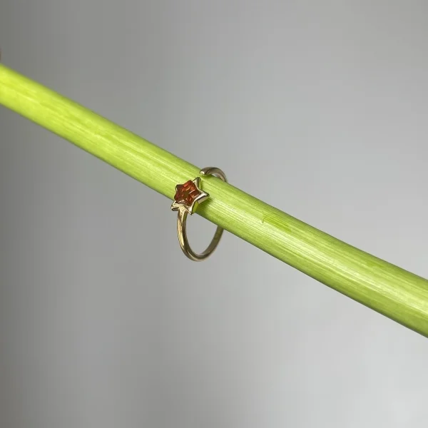Кольцо серебряное с янтарём R10010-1ZK SunStone