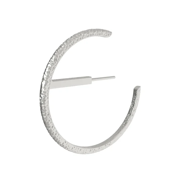 Серебряная моносерьга E5029R(mono) SunStone