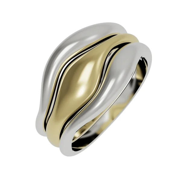Комплект серебряных колец R5011O SunStone