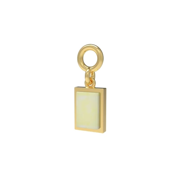 Серебряная подвеска с натуральным E7016ZM  SunStone