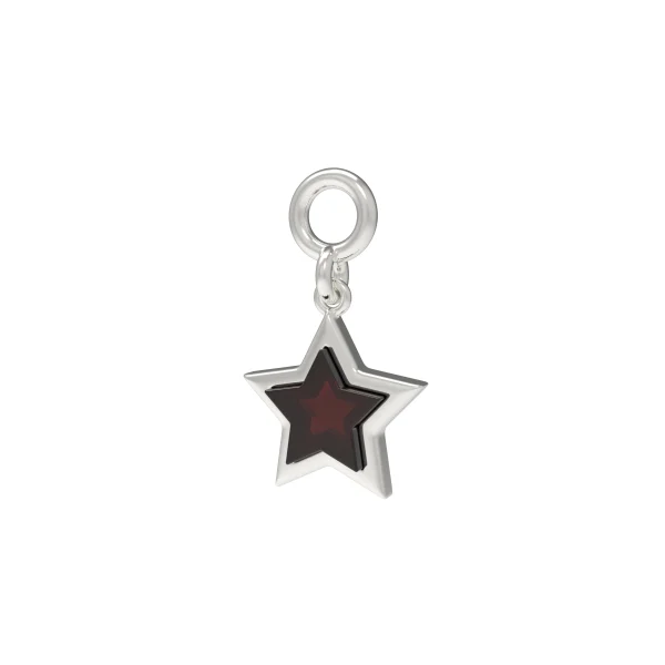 Кулон серебряный с янтарём P10010RV SunStone
