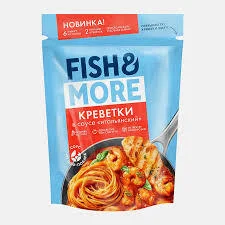 Креветки очищенные в Итальянском соусе 400 гр