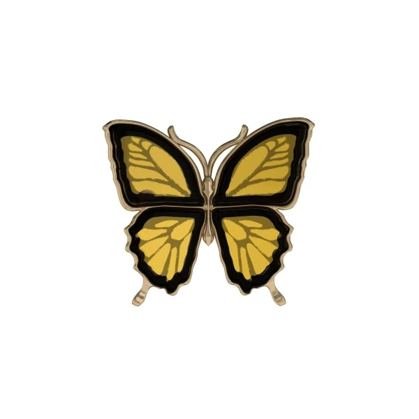 Брошь серебряная с янтарём BP9153ZO SunStone