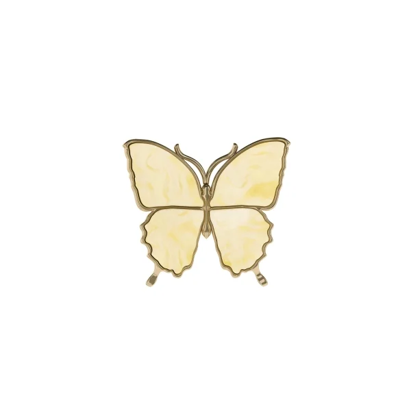 Брошь серебряная с янтарём BP9153ZM SunStone