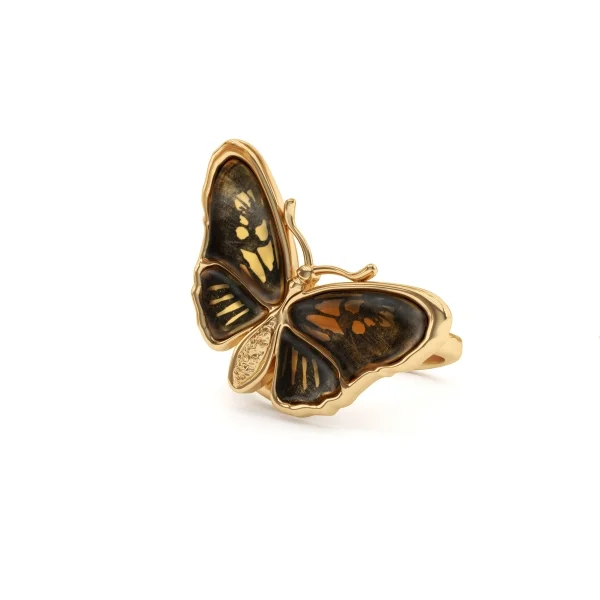 Кольцо серебряное с янтарём R9150ZO SunStone