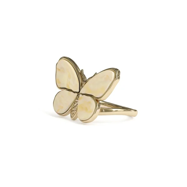 Кольцо серебряное с янтарём R9152ZM SunStone