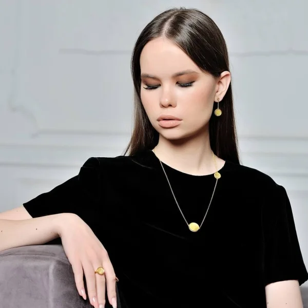 Кольцо серебряное с янтарём R000002ZM SunStone