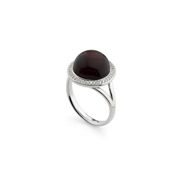 Кольцо серебряное с янтарём R000021RV SunStone