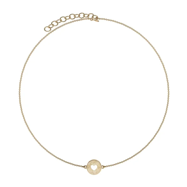 Колье серебряное с янтарём N9230ZM SunStone