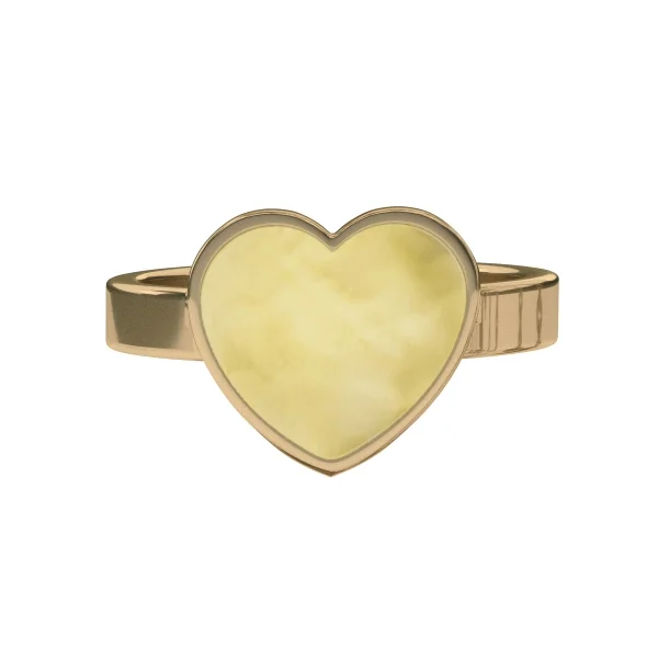 Кольцо серебряное с янтарём R9168ZM SunStone