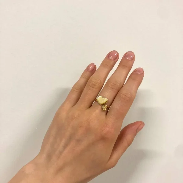 Кольцо серебряное с янтарём R9170ZM SunStone