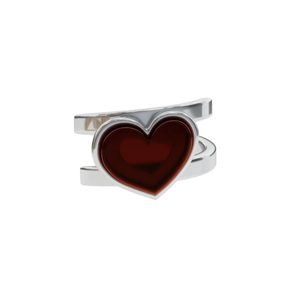 Кольцо серебряное с янтарём R9169RV SunStone